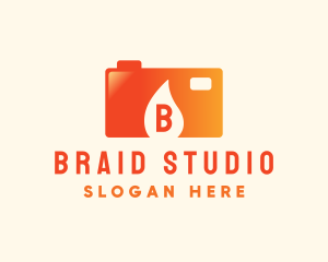 Fire Camera Photography Studio logo design