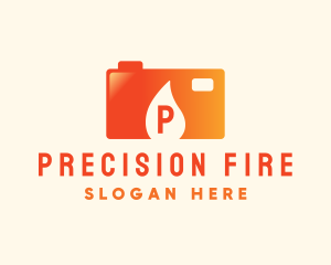 Fire Camera Photography Studio logo design