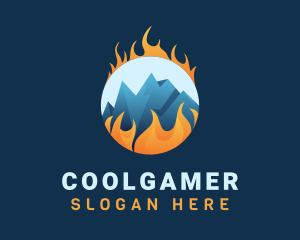 Hot & Cold Mountain Logo
