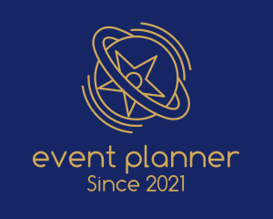 Planetarium - Gold Star Planet logo design