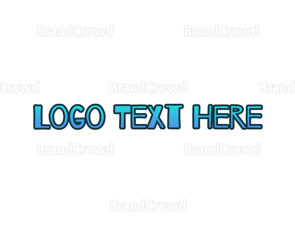 Funky & Comic Wordmark Logo