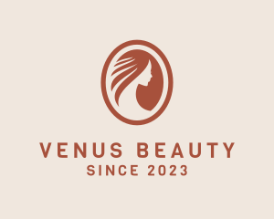 Woman Beauty Stylist logo design