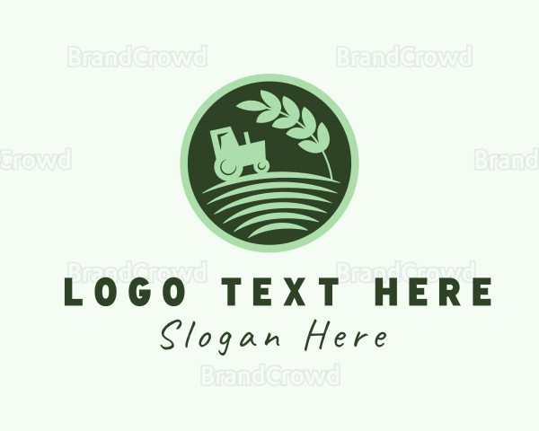 Agri Farm Tractor Logo