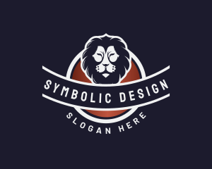 Emblem - Lion Feline Emblem logo design