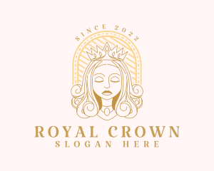 Princess Crown Beauty logo design