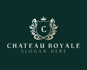 Royal Decorative Shield logo design