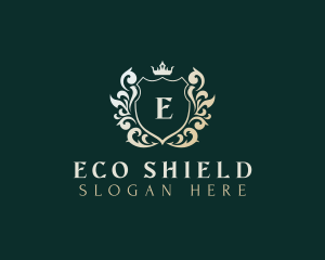 Royal Decorative Shield logo design