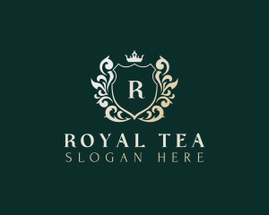 Royal Decorative Shield logo design