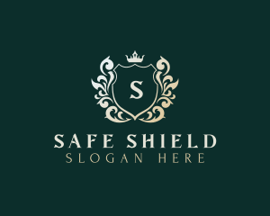 Royal Decorative Shield logo design