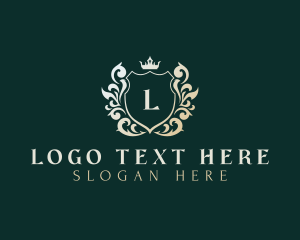 Regal - Royal Decorative Shield logo design