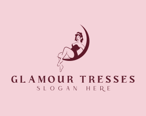 Woman Fashion Salon logo design