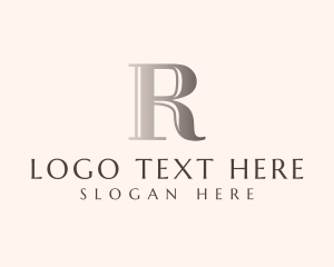 Letter R - Creative Media Studio logo design