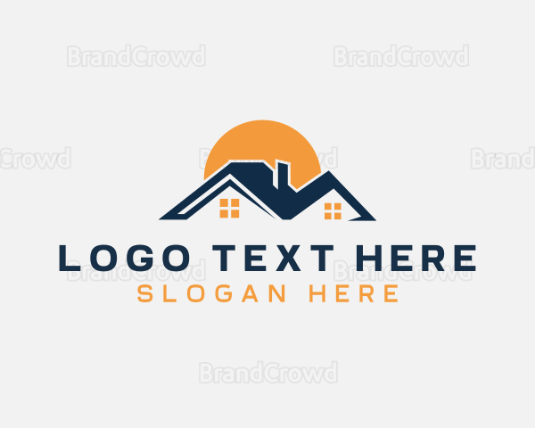 Residential House Accommodation Logo