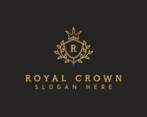 Shield Crown Royalty  logo design