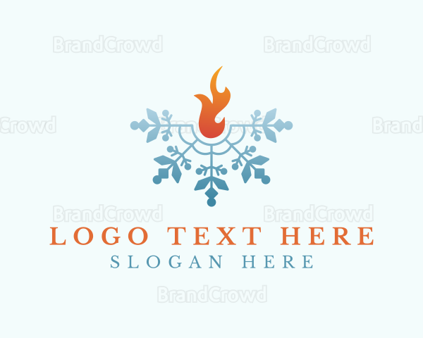 Ice Fire Snow Logo