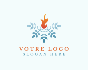 Ice Fire Snow Logo