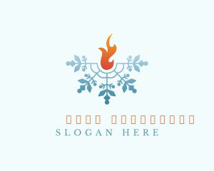 Thermal - Ice Fire Snow logo design