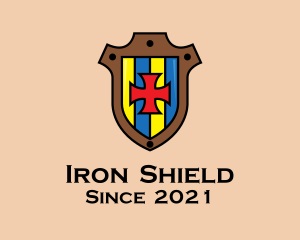 Armor - Medieval Shield Armor logo design