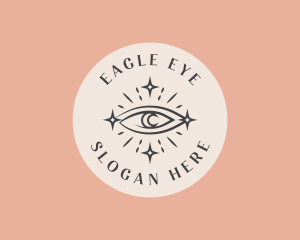 Mystical Bohemian Eye logo design