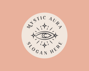 Mystical Bohemian Eye logo design