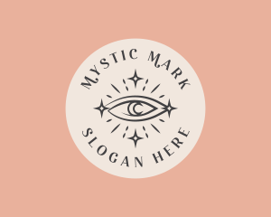 Mystical Bohemian Eye logo design