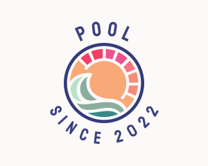 Seaside Beach Resort  logo design