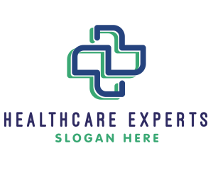 Medical Cross Healthcare  logo design