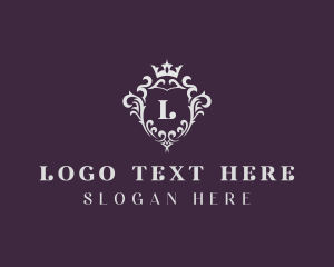 Royalty - Elegant Regal Shield logo design