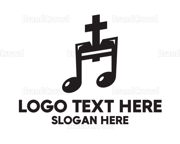 Christian Music Note Logo