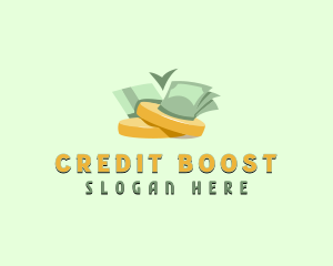 Credit - Money Cash Rebate logo design