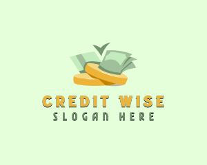 Credit - Money Cash Rebate logo design