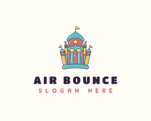 Bounce House Palace logo design