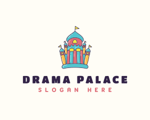 Bounce House Palace logo design