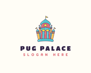 Bounce House Palace logo design