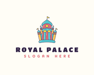 Palace - Bounce House Palace logo design