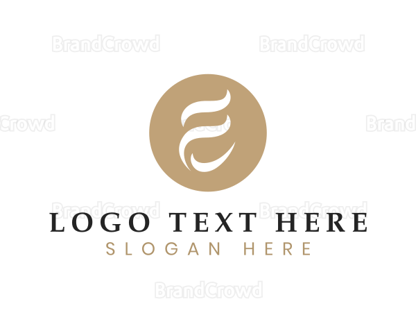 Brand Company Business Letter E Logo