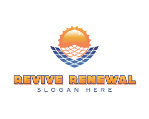 Solar Energy Power logo design