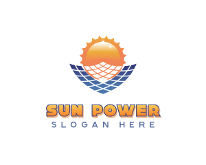 Solar Energy Power logo design