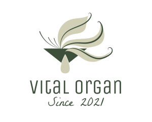 Organic Beauty Oil  logo design