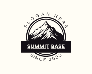 Mountain Summit Hike logo design