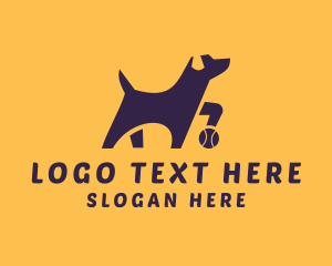Ball - Dog Pet Veterinarian logo design