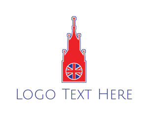 Uk - Big Ben London logo design
