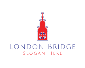 London - Big Ben Tower London logo design