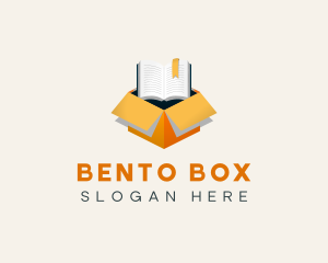 Book Box Package logo design