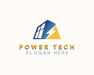 Electrical - House Electric Thunder logo design