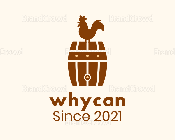 Barrel Rooster Farm Logo