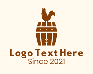 Rooster - Barrel Rooster Farm logo design