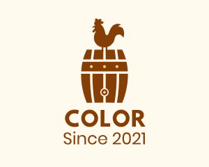 Chicken Nugget - Barrel Rooster Farm logo design