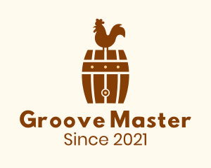 Farmers Market - Barrel Rooster Farm logo design