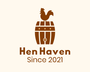 Barrel Rooster Farm logo design